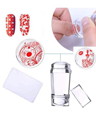 Budoci Nail Stamping Set | 15 Nail Stamping Plates Kit for Stunning Nail Art | French Manicure Stencils & Accessories - Buy Online on GoSupps.com