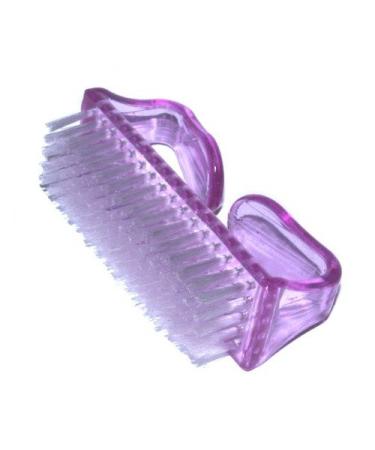N&BF nail brush purple |Soft hand washing brush (medium -sized) |Cleaning brush with gentle bristles |Hand brush for manicure pedicure & haggling distance distance