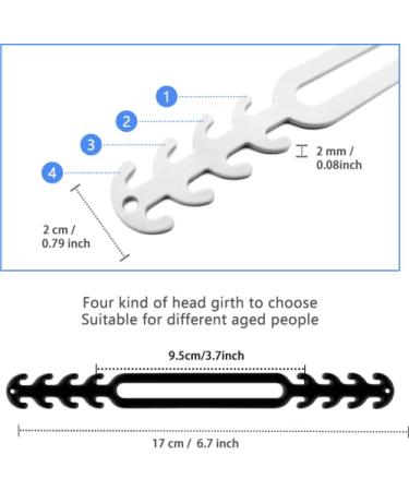 14 PCS Mask Extension Strap | Adjustable Ear Grips Band | Anti-Slip Ear Hook | Multi-Colored Face Strap | Ear Protector for Girls, Women, Adults, and Children - Buy Online on GoSupps.com