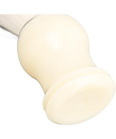 White Barber Duster Brush Easy Cleaning Neck Duster Brush with Curved Handle Face Duster Brush for Hair Cutting Portable Compact Barber Brush for Broken Hair Beard Removal - Buy Online on GoSupps.com