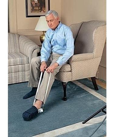 Fairman Sock Helper for Easy Tightening | Ideal for Seniors Pregnant Women & Those with Limited Mobility | Navy Blue - Buy Online on GoSupps.com