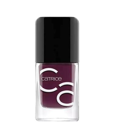 Catrice ICONAILS Gel Lacquer Nail Polish No. 118 You Had Me At Merlot Purple Long Lasting Shiny Acetone Free Vegan Microplastic Particles Free (10.5 ml)