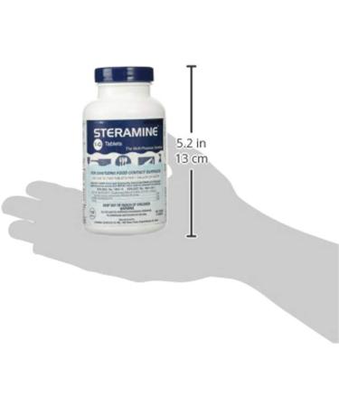 Edwards-Councilor S150E48 Steramine Sanitizer Tablets - 150 Count Bottle (Pack of 6) | Sanitabs for Effective Sanitization - Buy Online on GoSupps.com