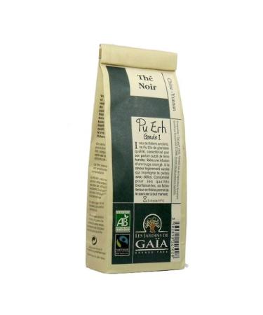 LES JARDINS DE GAIA LES JARDINS DE GAIA BLACK PU ERH TEA GRADE 1 100G