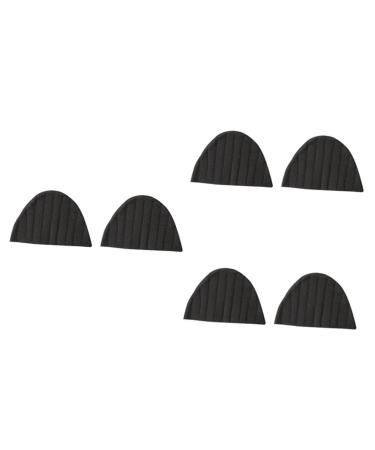 FOMIYES 3 Pairs Sneaker Heel Stickers Shoes Too Big Inserts Canvas Shoes Heel Inserts Shoe Heel Cushion Pads Heel Grip Self-Adhesive Shoe Heel Pad Foot Care Protector Absorb Sweat Carpet
