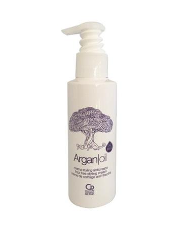 Argan Oil - Anti-Frizz Styling Cream - Professional Treatment Balm for Dry and Brittle Hair with Argan Oil - For Curly and Frizzy Hair - Paraben Free - 125 ml