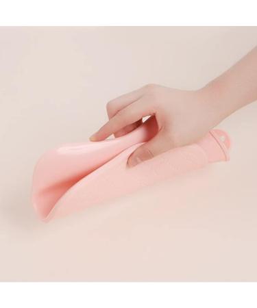 Dlandz Mini Hot Water Bottle - Portable 0.5L Plush Pocket Warmer for Hands Feet & Belly | Ideal Heating Solution - Buy Online on GoSupps.com