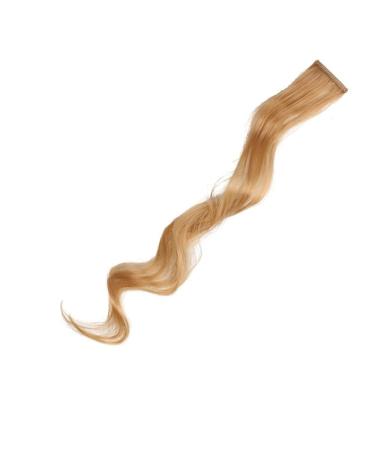 Color Long Straight Synthetic Hair Extension Wavy Pure Clip In 20"fashion Wig 20inches Q33