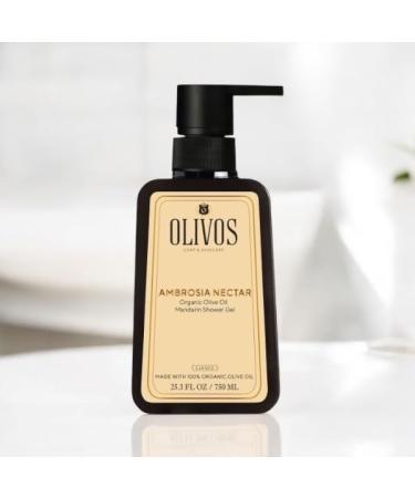 Daspi G da San Tic A OLIVOS Organic Olive Oil Mandarine Shower Gel 750 ml - Buy Online on GoSupps.com