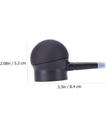 OHPHCALL 1pc Silicone Nozzle Spray Hair Gel Durable Sprayer Fiber Spray Nozzle Fiber Tools Plastic Abs Black - Buy Online on GoSupps.com