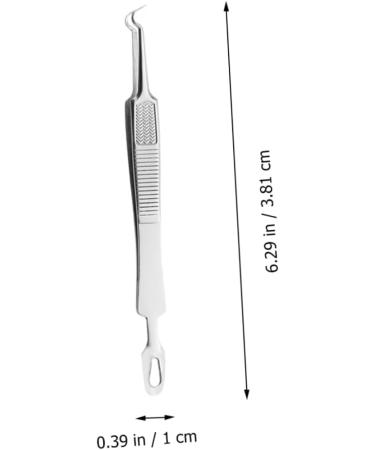 Healeved 9 Pcs Clip Remover Pimple Blackhead Tweezers Kit Pimple Tools Pimple Extractor Stainless Steel - Buy Online on GoSupps.com