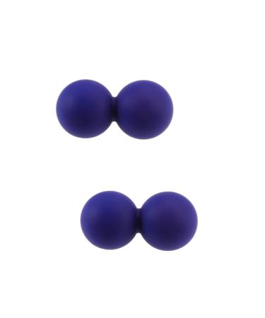 Healeeved 2st Fitness Foot massage muscle roller fascia ball double massage Self-massage foot rolls Oarnings Massage ball Ero-Nuss-Yoga roller peanut ball whole body massage ball peanut balls
