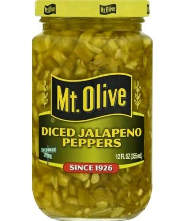 Mt Olive Pickle Co Mt Olive Diced Jalapeno Pepper 12 oz - Buy Online on GoSupps.com