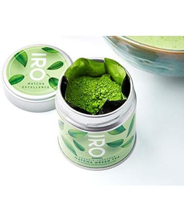 IRO Premium Quality Japanese Organic Matcha Tea Premium Ceremonial Grade 30g 100% Natural Matcha Excellence 1 Box 3 - Buy Online on GoSupps.com