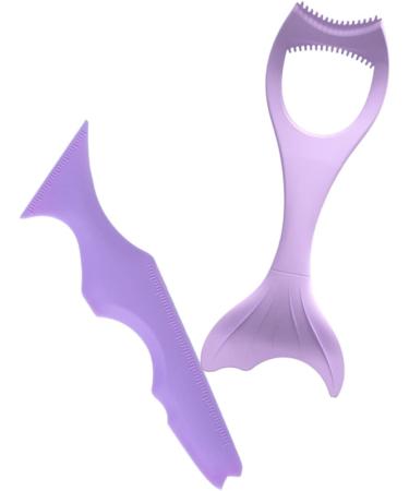 MAGICLULU 6 Pcs Silicone Eyeliner Make up Aid Make up Stencils Makeup Eyeliner Purple Cosmetic - Buy Online on GoSupps.com