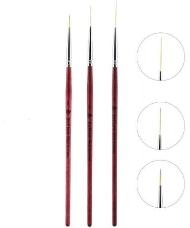 Nail Brush Professional Nail Tape Tool Kit Art Din Nail Art Brush Manicure Tool for Fake Acrylic andNailNice Processed - Buy Online on GoSupps.com