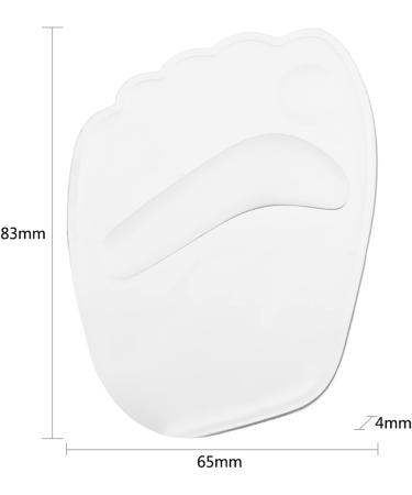 2 Pcs Silicone Forefoot Cushions - Shock Absorbing High Heel Insoles | Pain Relief & Non-Slip Design for Ultimate Comfort - Buy Online on GoSupps.com
