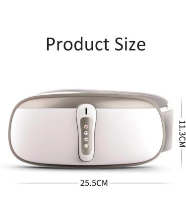 Rkxkj Electrical Slimming Belt - Abdominal Massage Device with 4 Modes High-Frequency Vibration & Hot Compress for Weight Loss & Tightening - Buy Online on GoSupps.com