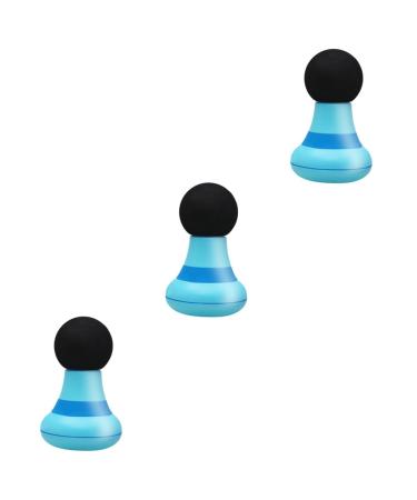 Healeeved 3 pc fascia massage device power tools Portable body muscle massager Electrical tools for muscle relaxation tools for body muscle massage small pebble angel
