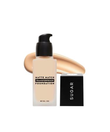 Cosmetics Matte Match Transferproof FoundationUp to 24 hours wearWaterproofSuits all skin types30Ml 48 Irish Full Lotion