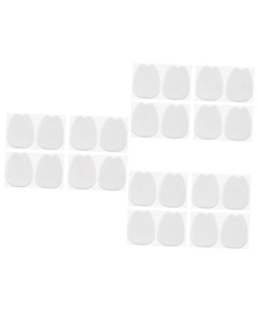 Gatuida 12 Pairs Insole Forefoot Pad Foot Cushion Foot Insoles Shoe Sole Pads Wear-Resistant Foot Pads Shoe Inserts Soft Metatarsal Pads Half Foot Pad Insole Foot Pad Shoe Mat