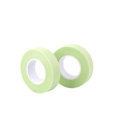 MAGICLULU 2pcs Eyelashes Extension Tape Medical Tape Eyelash Mascara Green Duct Tape Eyelash Extension Eyelash Remover Eyelash Shield Pads Green Mascara Lash Tape Fake Eyelashes