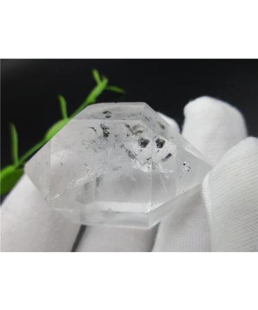 Rare! Natural Clear Quartz Double Point Rough Stone Reiki Fengshui Crystal Stones Natural Stone and Minerals ERBDRGAZ - Buy Online on GoSupps.com