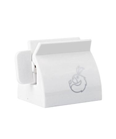 Toothpaste Squeezer Device Multifunctional Dispenser Holder Cleanser Clip Manual Lazy Tube Tool Press Bathroom Toothpaste Squeeze Clip White