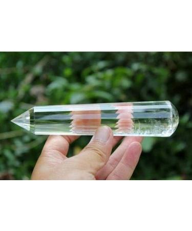 6.15" 24 Sided Vogel Style Clear Natural Quartz Crystal Point Round Bottom 263g ningxiao - Buy Online on GoSupps.com