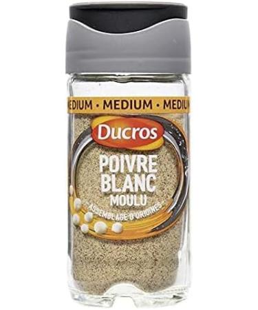 DUCROS - Poivre Blanc Moulu Classique N 8 36G - Lot De 3 - meilleure offre - Buy Online on GoSupps.com