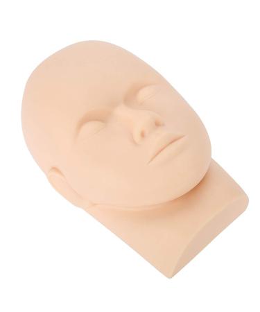 Rubber Practice Head for Eyelash Makeup - Soft Realistic Fake Head 24.4 x 15.5 cm | Perfect Gift for Beauty Enthusiasts - Buy Online on GoSupps.com