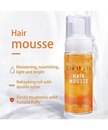 Extra Firm Edge Control Mousse for Curly Hair | Humidity Resistant Styling Foam | Long-lasting Frizz Control for Wigs & Weaves | All Hair Types - Buy Online on GoSupps.com