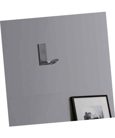 Cabilock Clothes Rack 3pcs Hangers Heavy Duty Towel Hooks Bathroom Accessories Coat Hanger Office Wall-Mounted Bathrobe Clothes Hanger mediumx3pcs Blackx3pcs - Buy Online on GoSupps.com