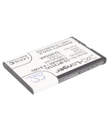 1300mAhLi-ionReplacement Battery for 253491226 Alium fits P/N 523855AR