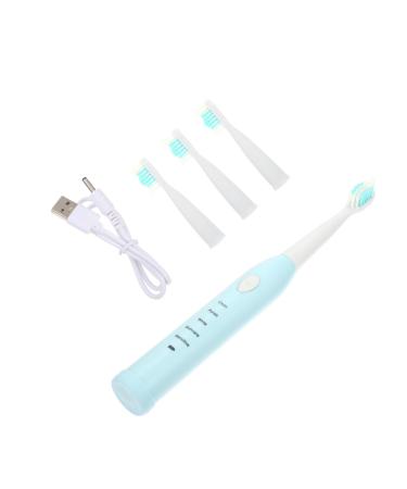 Orfofe 1 Set Children's Electric Toothbrush Children Automatic toothbrush Usb Charging Bush Bagings Torse toothbrush toothbrush toothbrush for children Electric 1 piece (1 Pack) Blue
