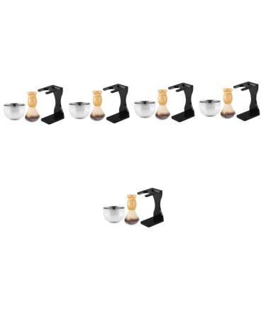 Minkissy 5 sets Razor Setting Razor Shave Shave Shave Soap suits for men portable shaving cup of razor.