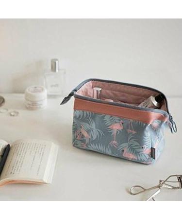 OFKPO Travel Multifunctional Cosmetic Bag | Portable Makeup Bag with Zipper for Women - Light Blue - Buy Online on GoSupps.com