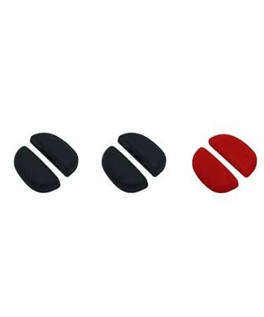 Babesa glasses pads non-slip nose pads silicone nasal pillows 3 pairs of non-slip silicone decompression-nose pads snap-nose pads y2