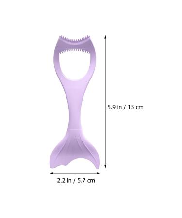 Buy FRCOLOR Silicone Mascara Shield Applicator Tool - 2pcs Violet | Perfect Eyelash Comb Guard for Perfect Lash Application - International Shipping Available - Buy Online on GoSupps.com