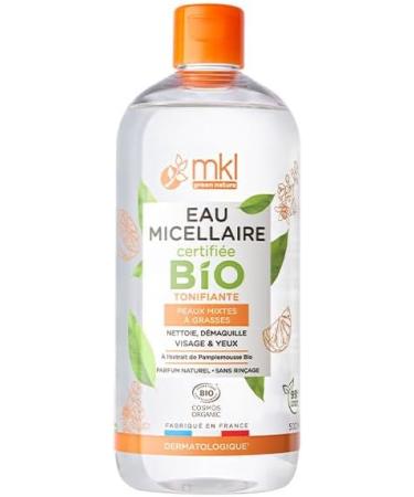 MKL Green Nature Organic Toning Micellar Water 500ml for Combination to Oily Skin - Buy Online on GoSupps.com