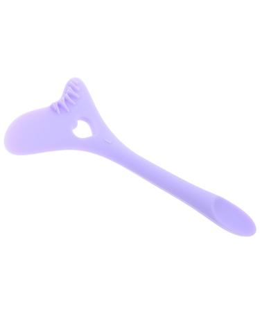 Beaupretty Eyeliner Stamp Eyelash Spoolies Eyeliner Pencil Stamps Eyeliner Stencils Reusable Auxiliary Massage Purple