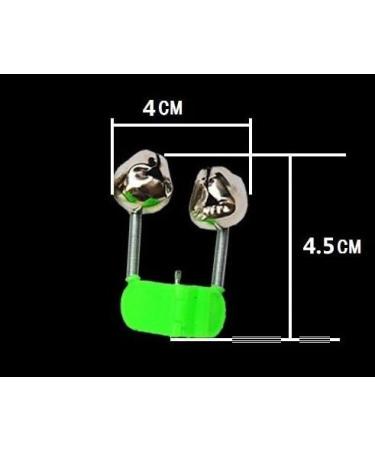 YYGIFT Set of 20 LED Twin Bells Fishing Tackle Night Sea Fishing Rod Light Clip with Bite Alarm Indicator - Buy Online on GoSupps.com