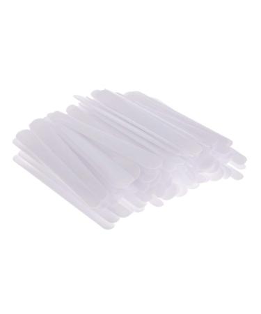 Backbayia 100pcs Plastic Cream Spatula Set - Perfect Cosmetic Mask & Cream Spoon Applicator for Beauty and Skincare - Buy Online on GoSupps.com