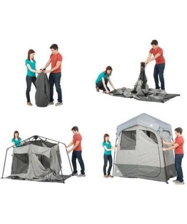 Ozark Trail Instant 2-Room Shower/Changing Shelter | Outdoor Camping Essential - Buy Online on GoSupps.com