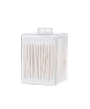 Housoutil 2 Boxes Eye Cotton Swabs Cotton Tipped Cosmetic Cotton Buds Travel Cotton Buds Make up Swab Cotton Swabs Ear Cotton Swab White Stick Clean Size 1 White