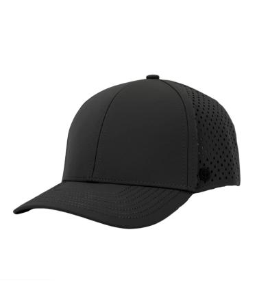 ANKOR Ultra Performance Water-Resistant UPF 50 Baseball Hat | Golf | Boat | Beach | Lake | Workout | Everyday | Men and Women Black