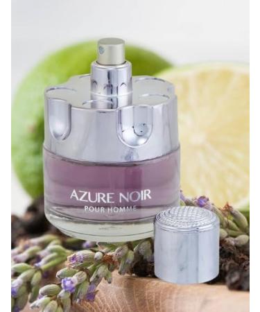AZURE NOIR Citrus Aromatic fragrance for Men's Cologne 3.4 Oz EDT Eau de Parfum. - Buy Online on GoSupps.com