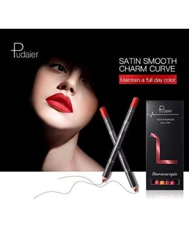 Beteligir Matte Lip Liner Pencil Set - 12 Assorted Colors | Waterproof & Long-Lasting Velvet Lip Liners - Natural Lip Makeup - Buy Online on GoSupps.com