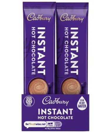 Cadbury Instant Hot Chocolate Mix Rich & Creamy Choco Powder Warm Chocolate-Beverage - 30 Sachets Cadbury Instant Hot Chocolate 1 g (Pack of 30) - Buy Online on GoSupps.com