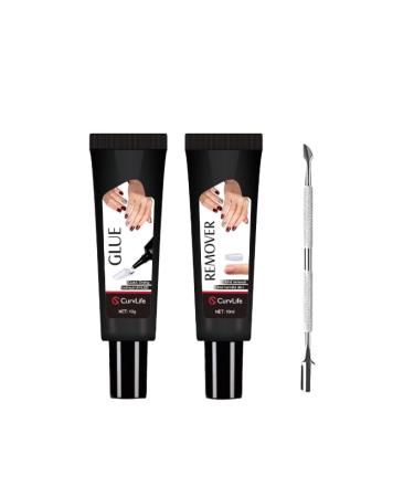 Buy Semi Solid Nail Glue Gel - No UV Light Super Strong Acrylic Nail Bond for Press Ons - 10g Long Lasting | International Shipping Available - Buy Online on GoSupps.com